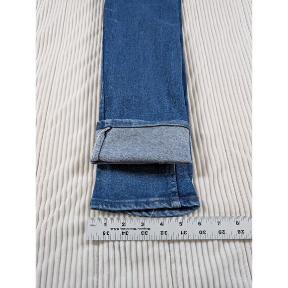 Vintage Levi’s Boys 14 Blue Denim Black Tab Straight Leg Retro Jeans - Picture 12 of 12